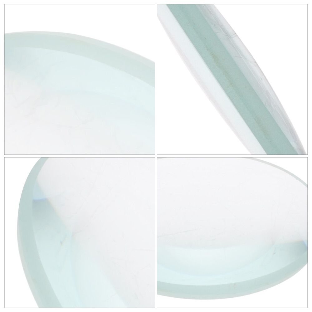 Optical Glass Lens 50mm Diameter Accessory Teaching Tool Experiment Tool