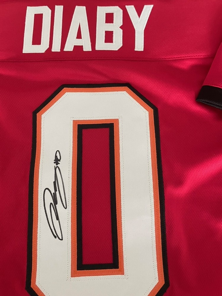 Buccaneers Ya Ya Diaby signed Jersey W/COA