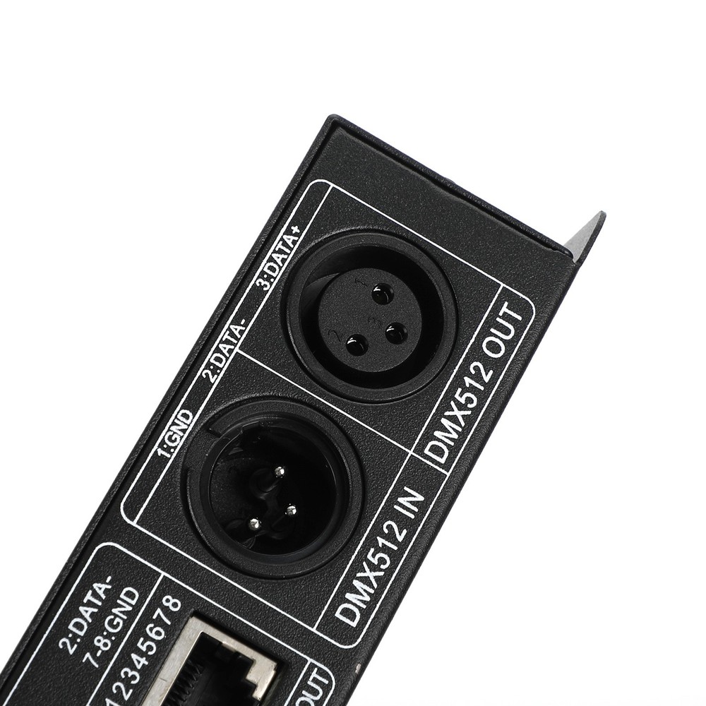 LED RGBW Controller 4x8A Decoder With Digital Display 4 Channel DMX512-4CH