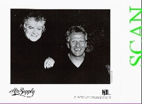 Press Photo: Air Supply 8x10 B&W