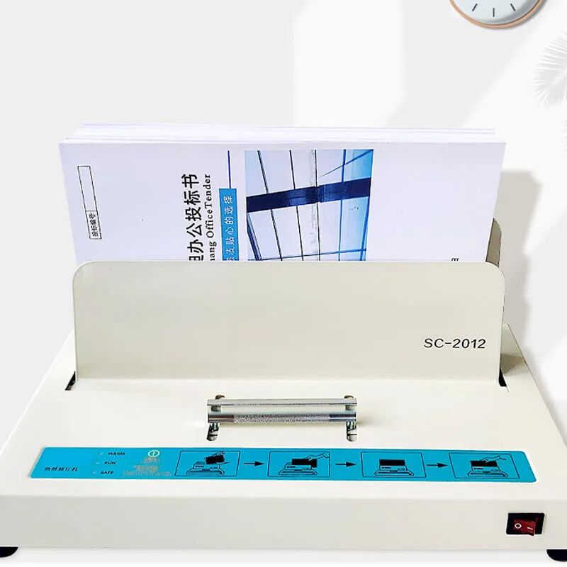 Melt Binding Machine Contract Tender Financial Certificate A4 Book Envelope 1