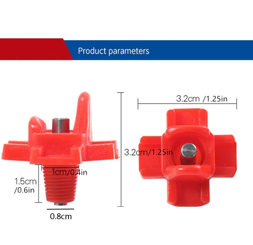 20Pcs Poultry Water Nipples Drinker Chicken Hen Quail Automatic Drinking Device