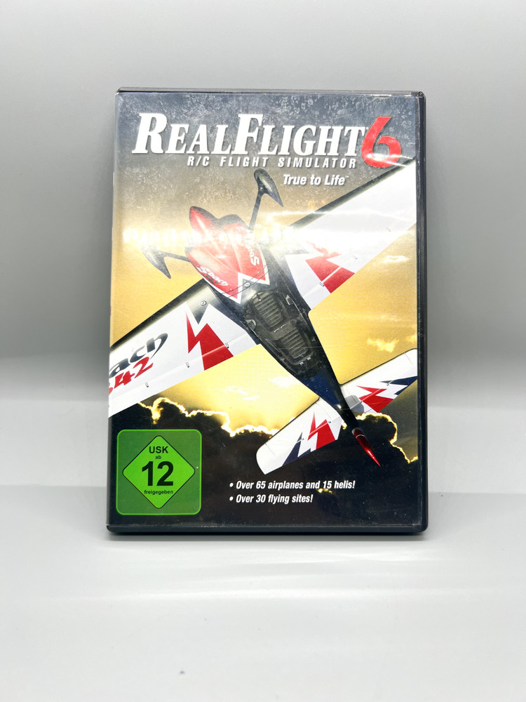 Real Flight 6 R/C Flight Simulator DVD + MEGA PACK DVD Installation Guide