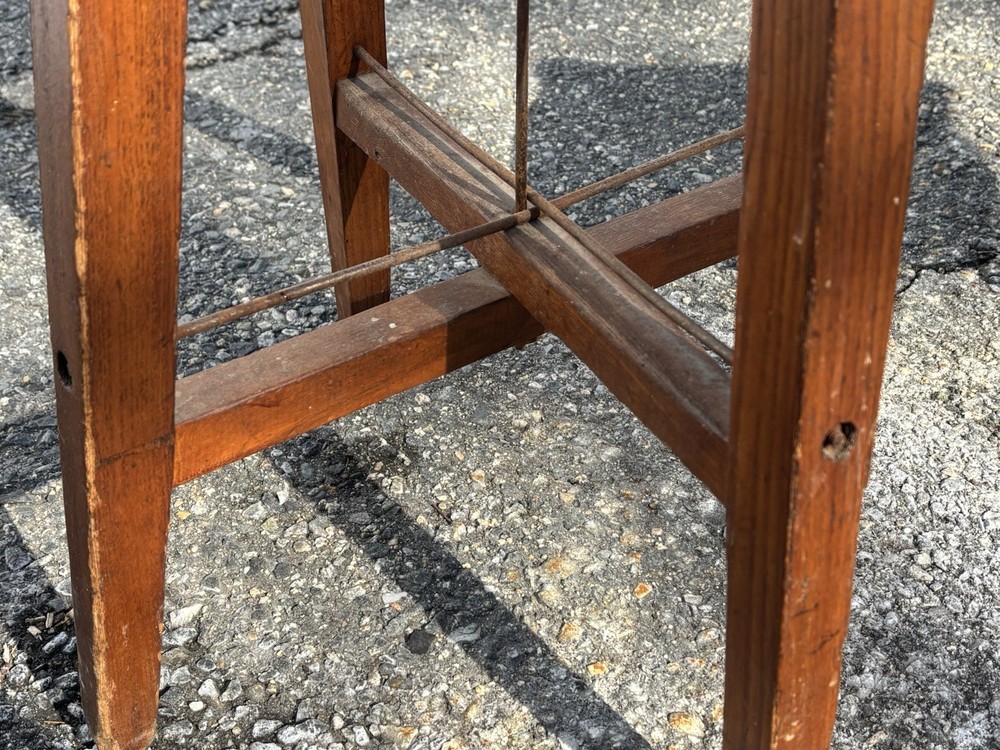 RARE 1900 Stool Gardner State Colony Workshop