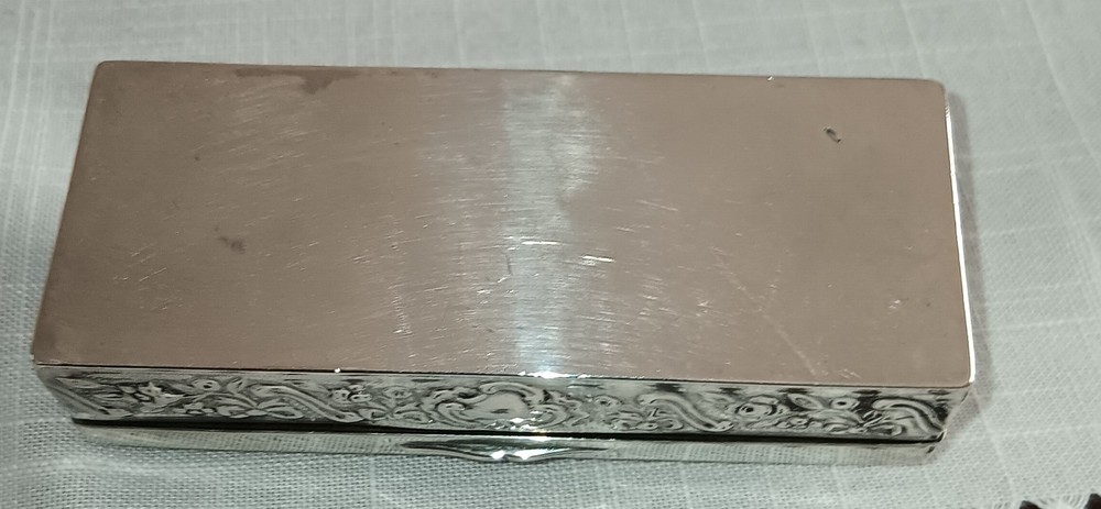 1901 William Comyns Silver Ring Box