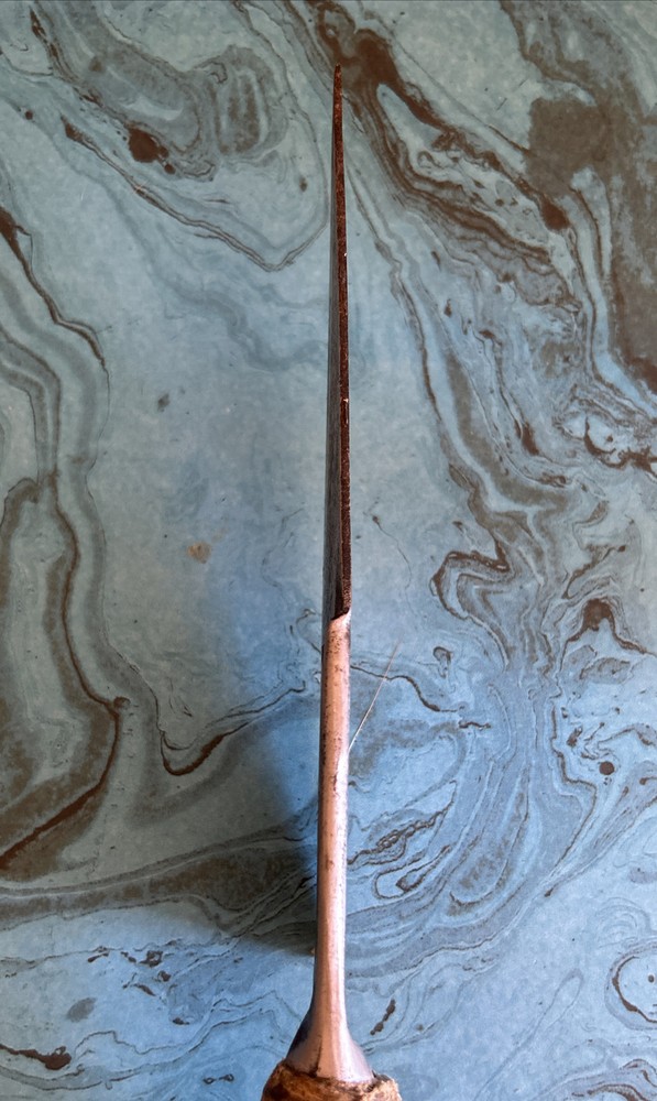 Antique Custom Made Knife, Original Sheath