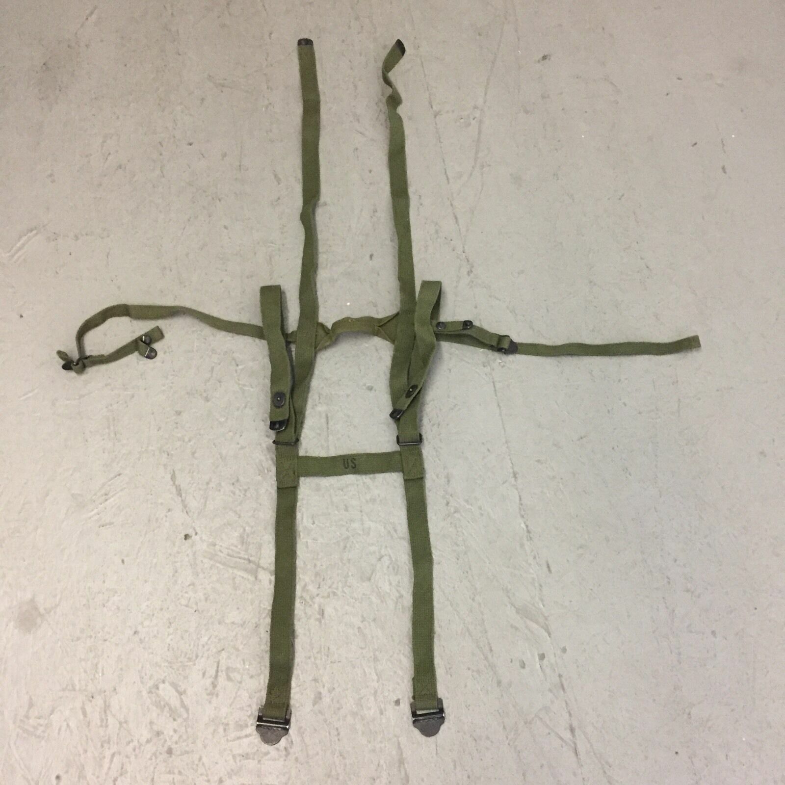 2 PACK - Vietnam Era US MILITARY M1956 Sleeping Bag Carrying Strap Assembly