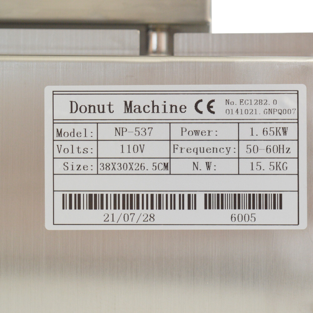 110V Electric Donut Maker Waffle Machine Doughnut Making Machine 15 Donuts