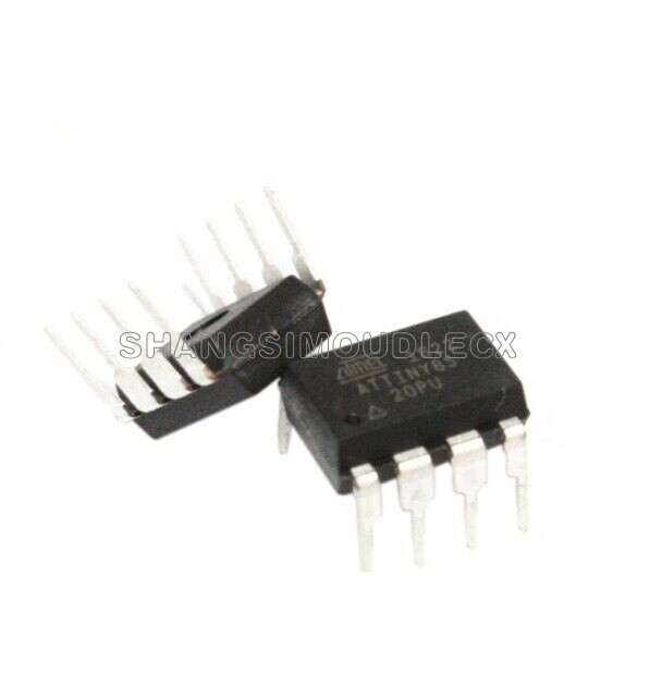 2Pcs X ATTINY85-20PU IC MCU 8BIT 8KB FLASH 8DIP
