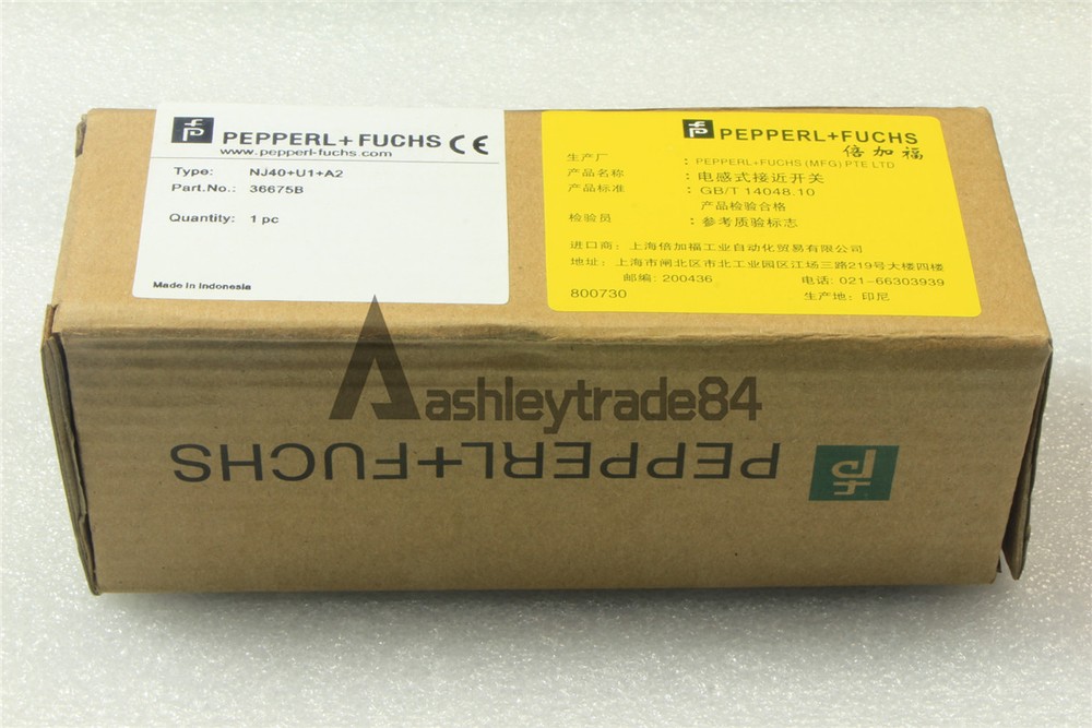 Pepperl + Fuchs New Inductive Sensor NJ40+U1+A2