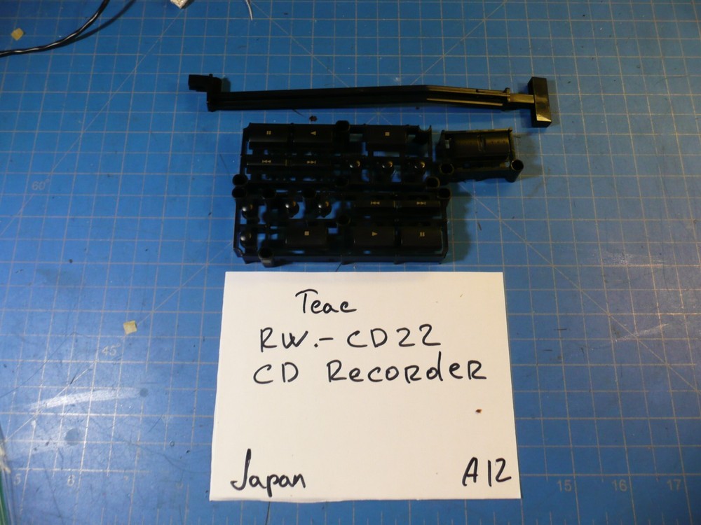 Teac RW-CD22 CD Recorder Replacement Parts Full Set Control Push Buttons