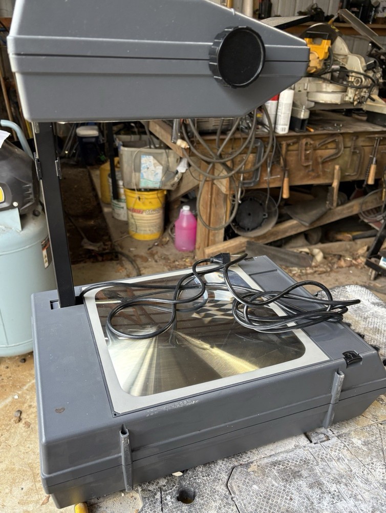 3M 2000 AG Overhead Projector Briefcase Portable TESTED