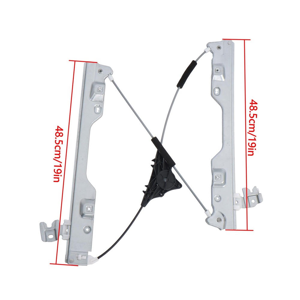 Power Window Regulator without Motor Front Passenger Side Replacement