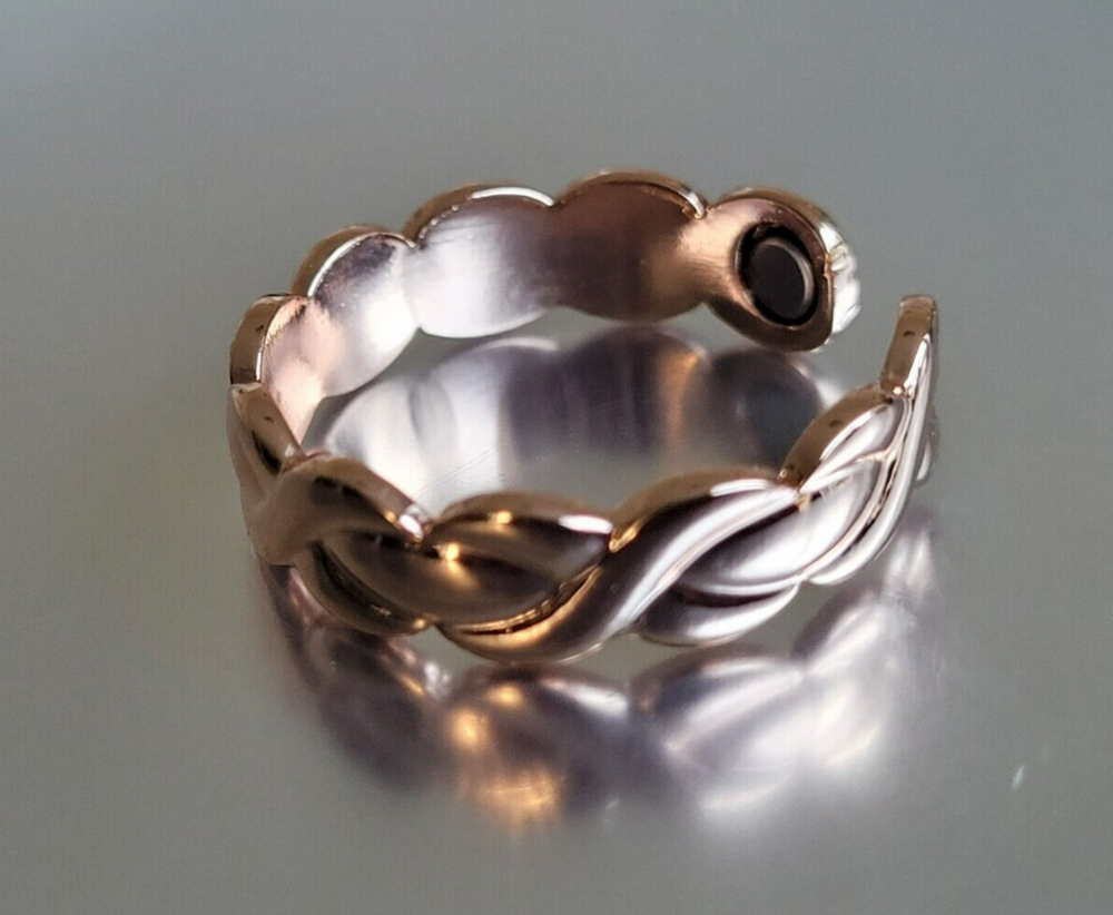 Pure Copper Magnetic Ring - Arthritis Adjustable Ring Eyes