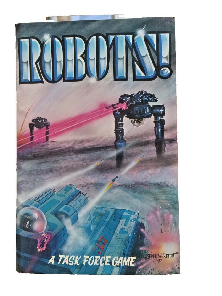 Robots! A Task Force Game TFG1013 1980 - UNPUNCHED