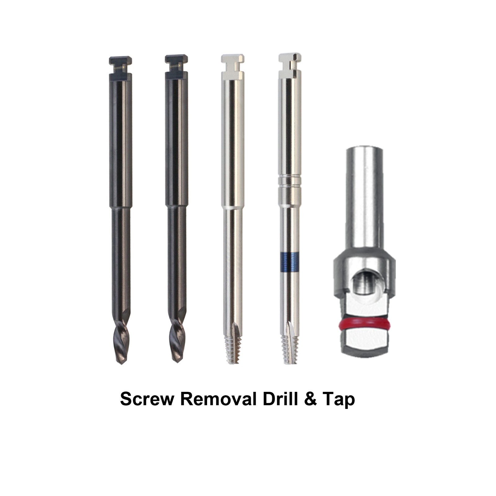 MCT Implant Fixture & Screw Removal Master Kit FSRK-02 Reverse Drill Universal