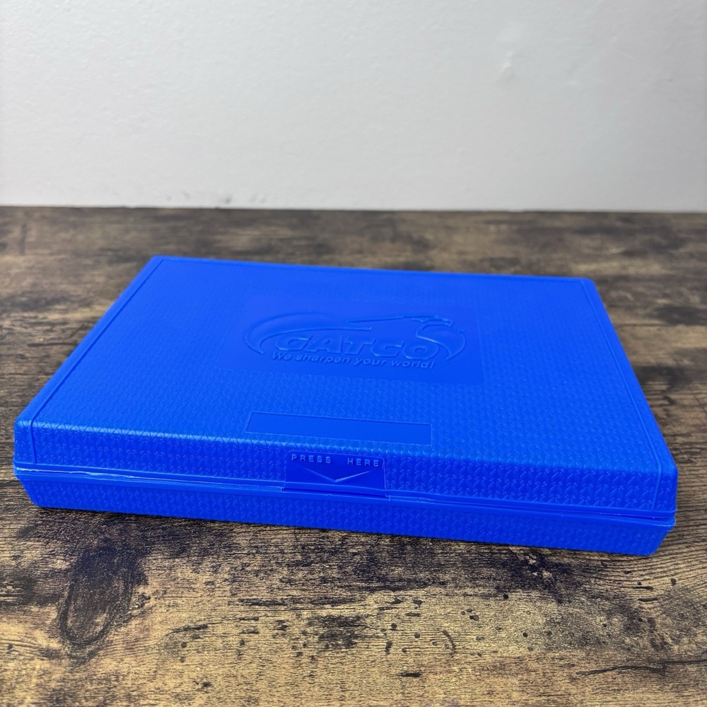 Gatco Edgemate Professional Knife Sharpening System Blue Case