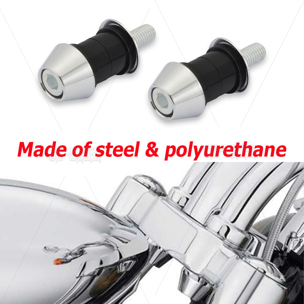 Handlebar Riser Bushing + Bolt Cone Kit For Harley 1973-2017 Softail/Dyna/FXR/XL