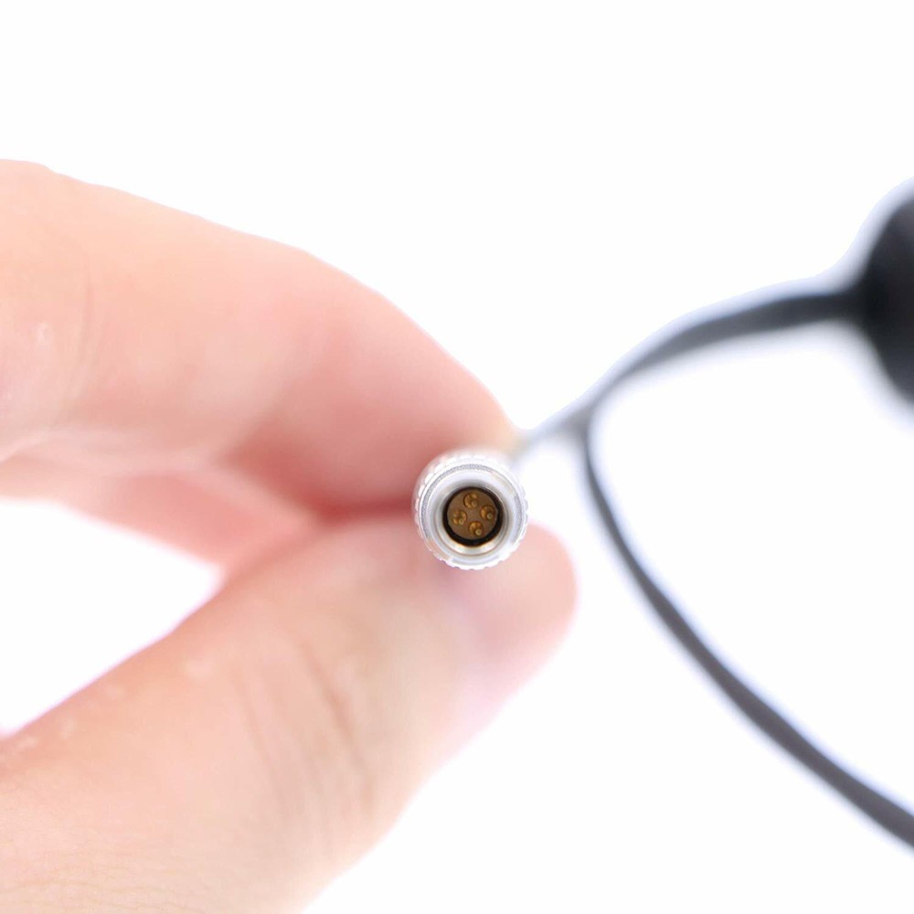 Easync Sync Time Code Cable for RED Epic 4 Pin Male to 3.5MM TRS