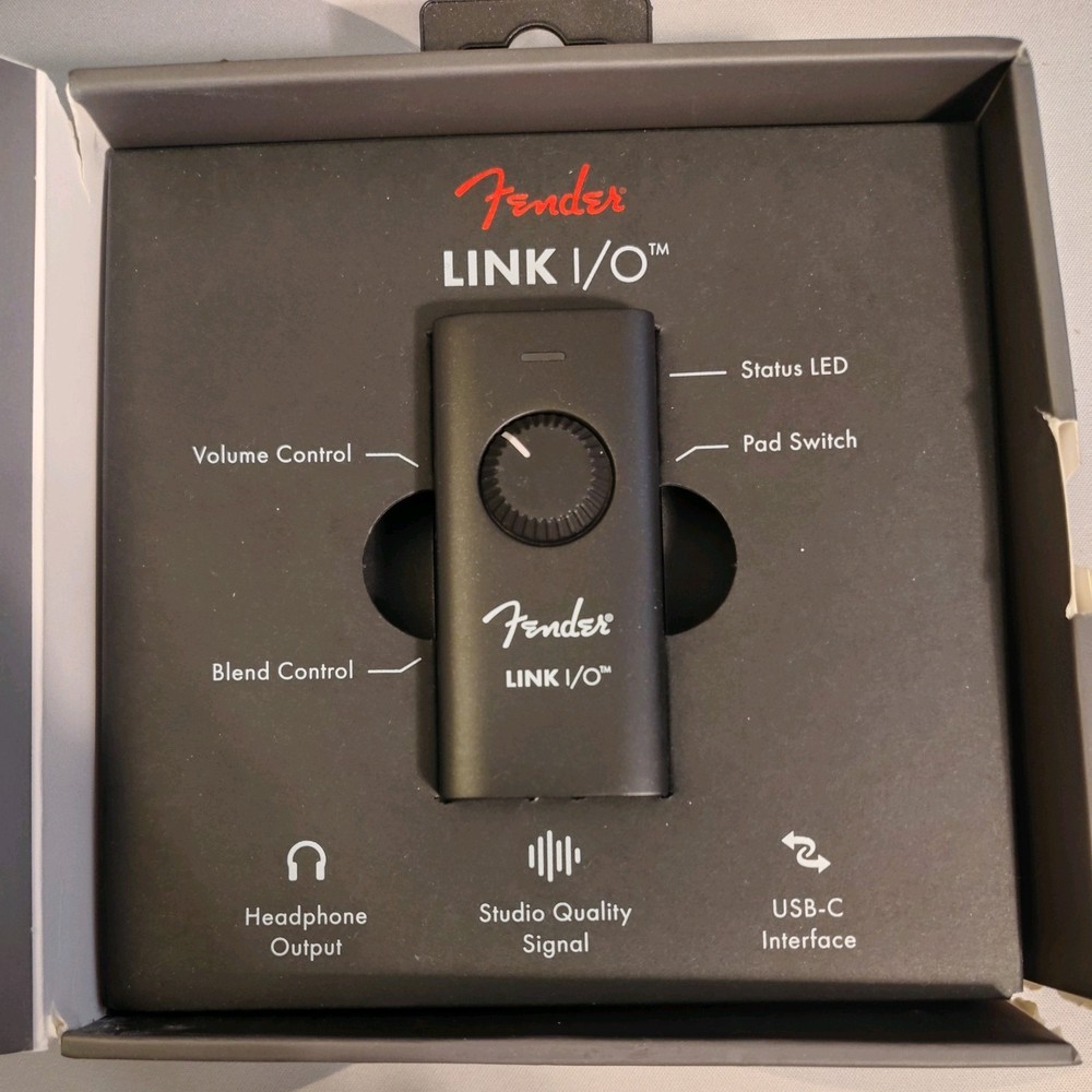 Fender Link I/O Portable USB-C Audio Interface