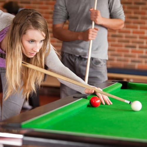 10 Sets Pool Cue Tips Replacement Kit Screw On Pool Stick Tips White Billiard