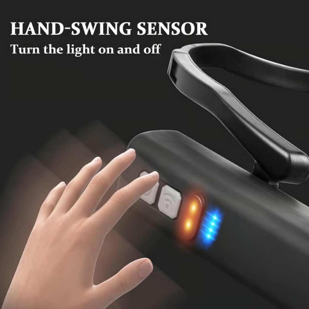 Ear Hook Headlight Rechargeable Motion Sensor for Camping DIY Night Hiking