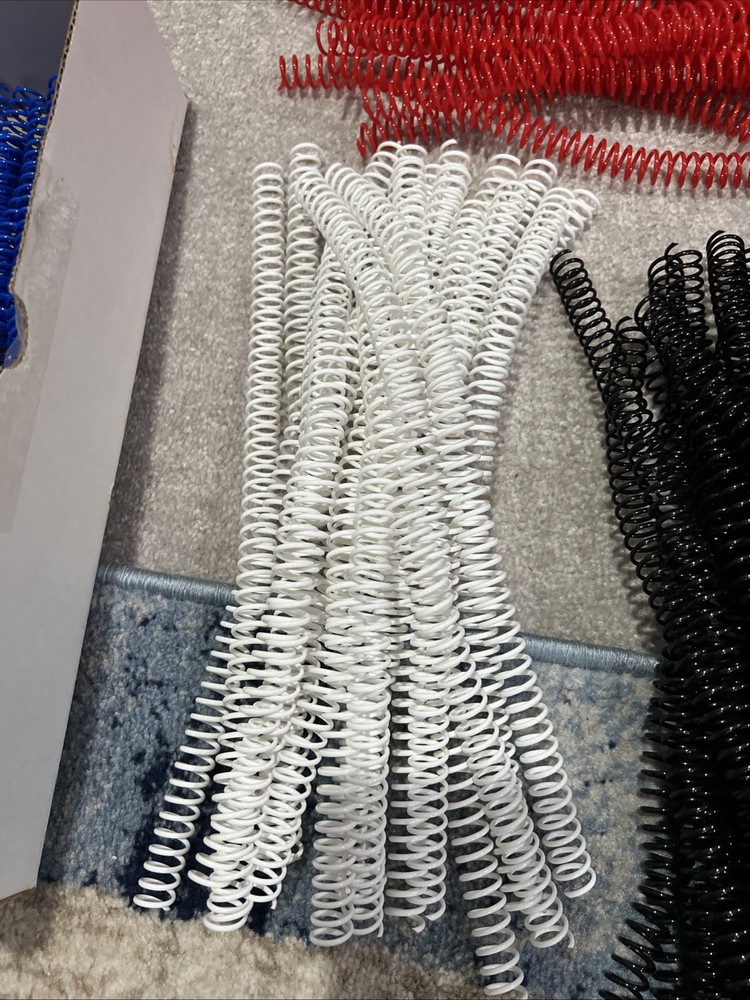 12 Mm Multi Color Binding Coils 12inches