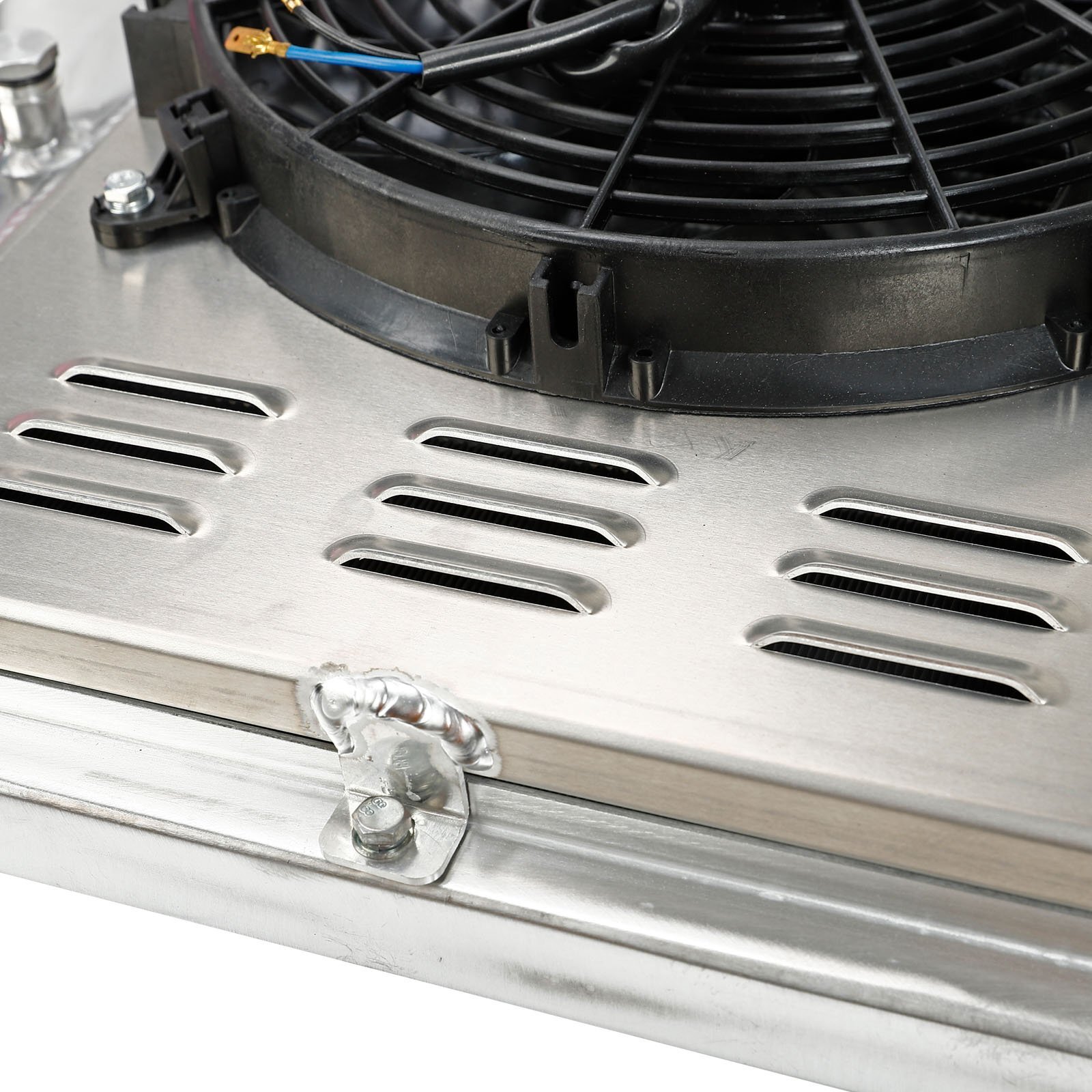 For Chevy 1970-1981 Camaro/1978-1987 Monte Carlo 3 Row Radiator+Shroud Fan+Relay