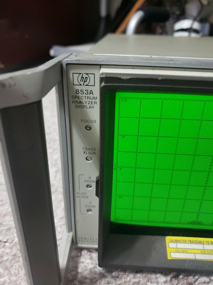 HP 853A 2427A03679 Spectrum Analyzer Display W/ Module 8558B