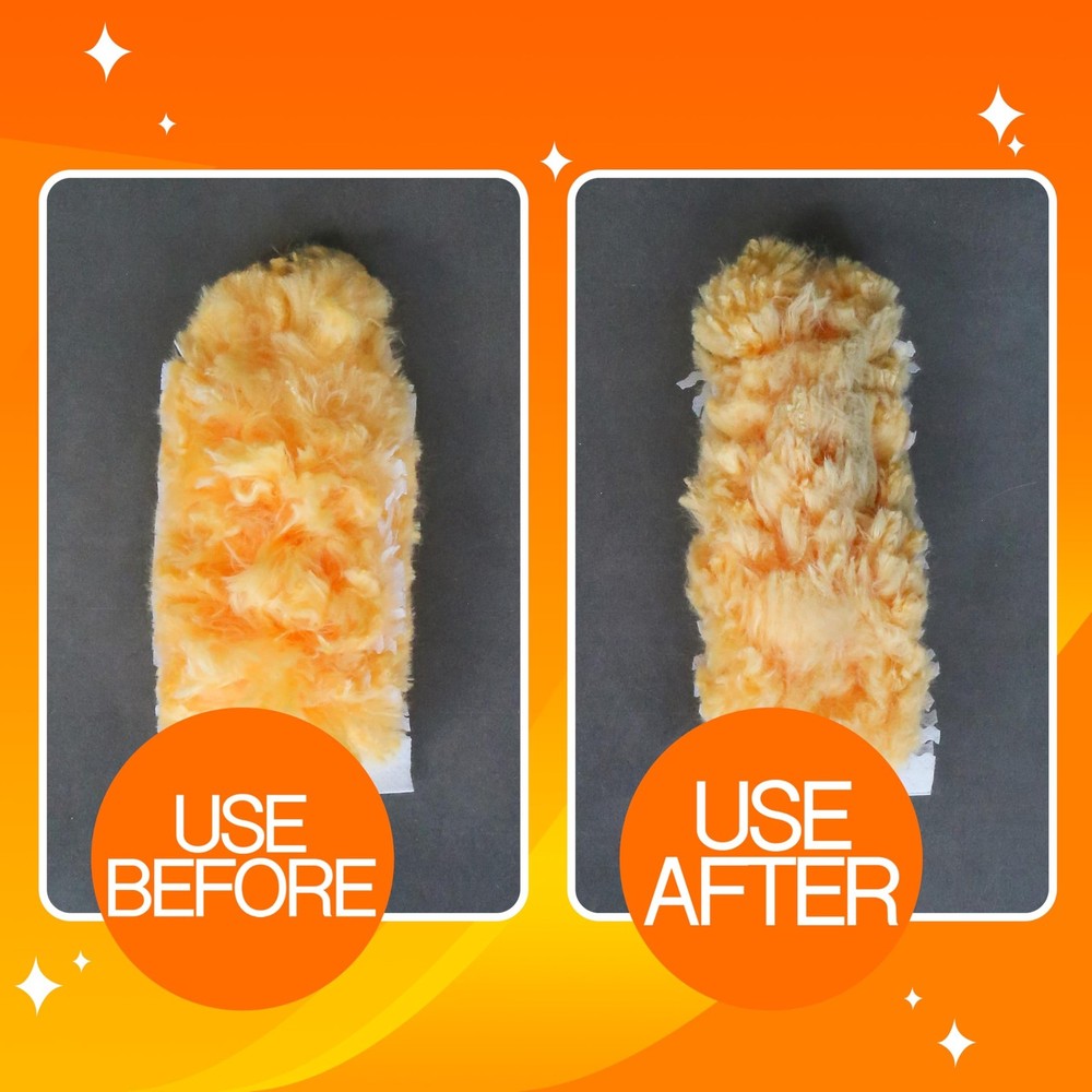 Duster Refills 50 Counts, 360° Heavy Duty Multi Surface Duster Refills for