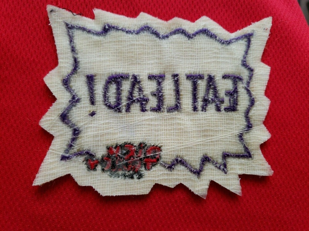 Dick Tracy Eat Lead! Throwback Comic Cartoon Collector Patch