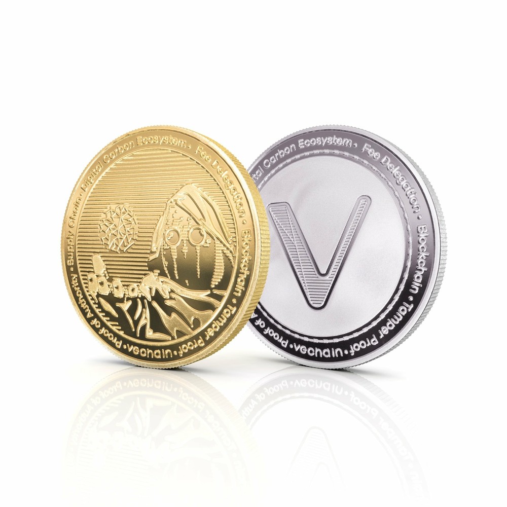 Cryptochips | VeChain (VET) Physical Crypto Coin