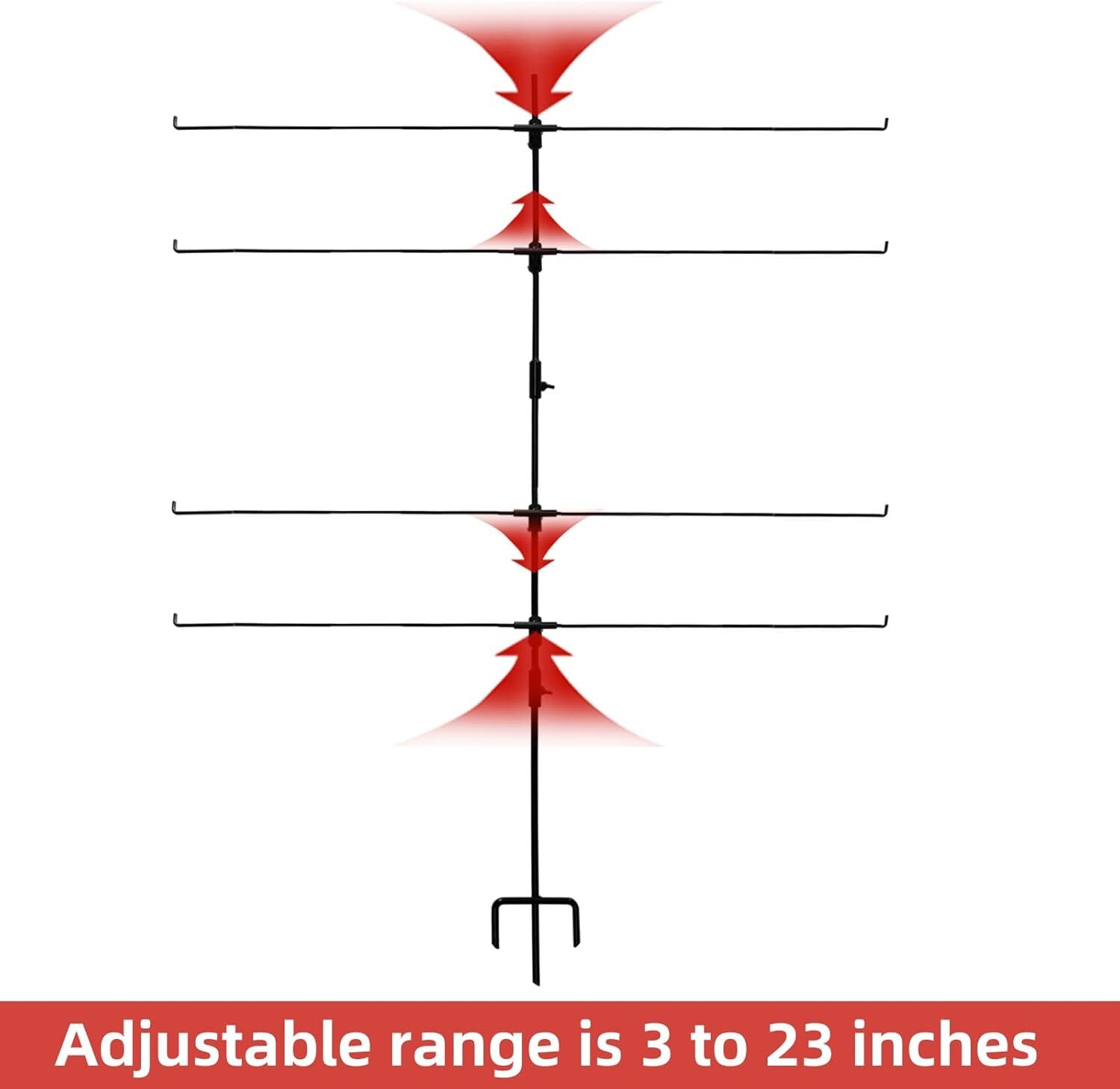 Adjustable Shooting Target Stand with 10pcs Papers for A-Target
