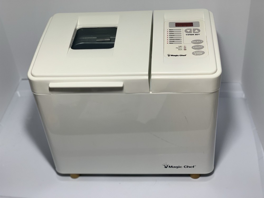 Magic Chef Bread Maker ES1850 Automatic 1.5 lb & Instruction Manual Free Ship