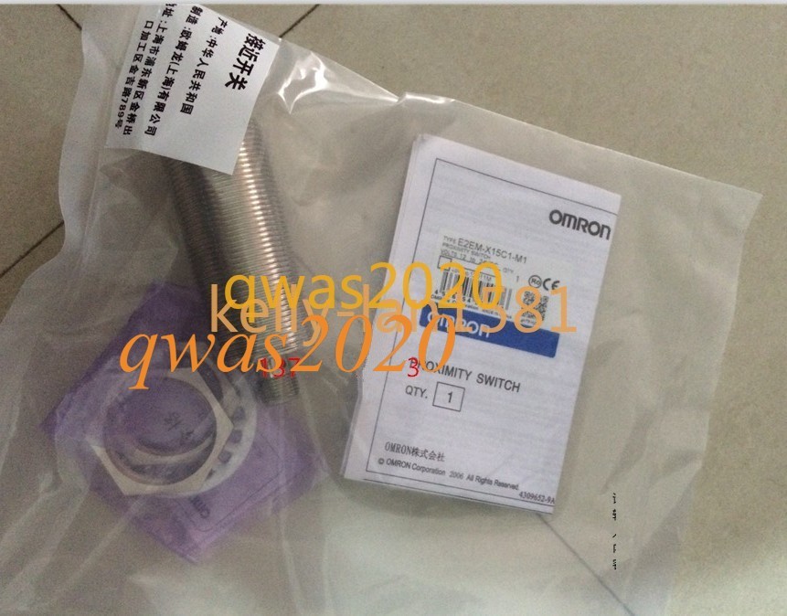 1PCS NEW Omron proximity switch E2EM-X15C1-M1