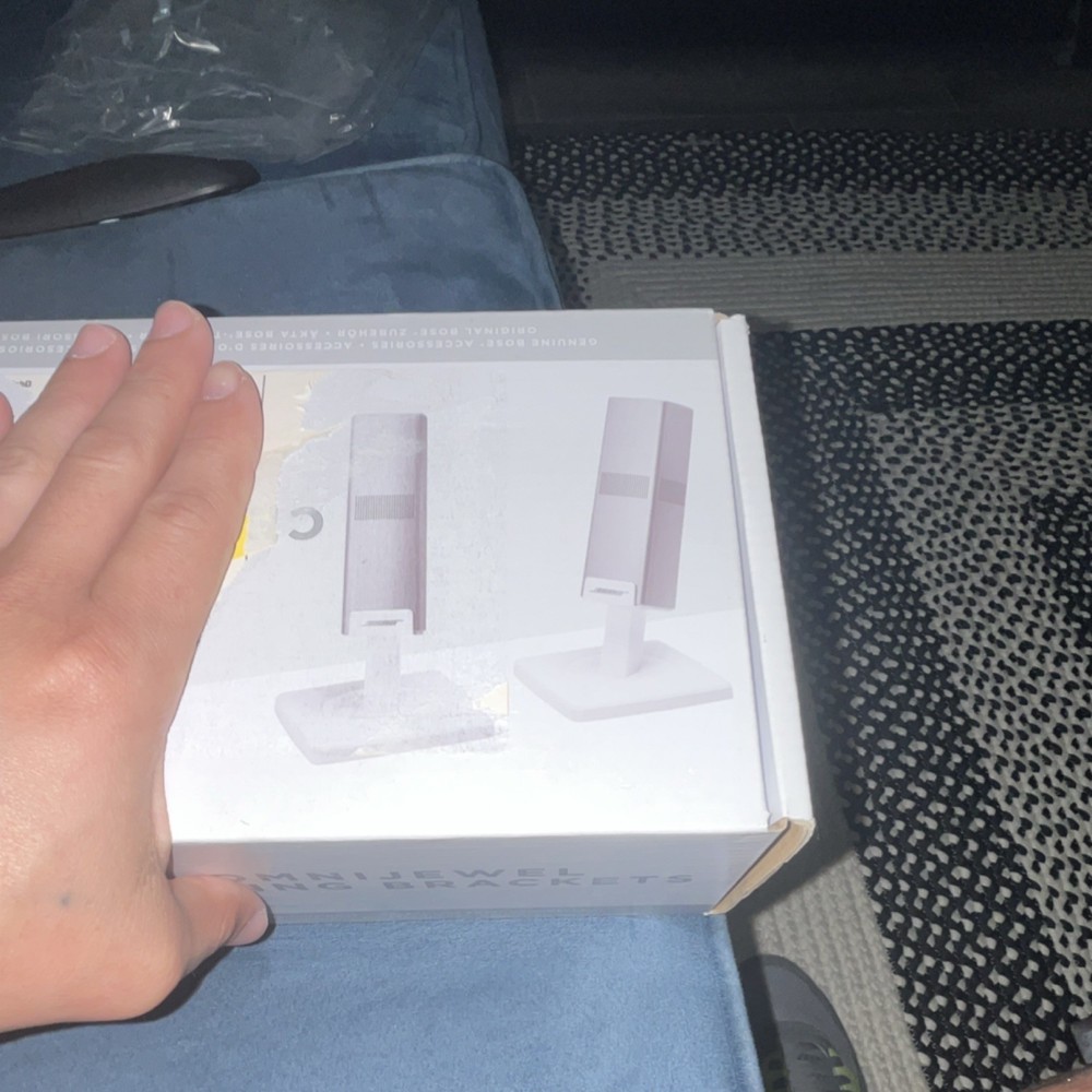 Bose OmniJewel Fixed Ceiling Mount Brackets White