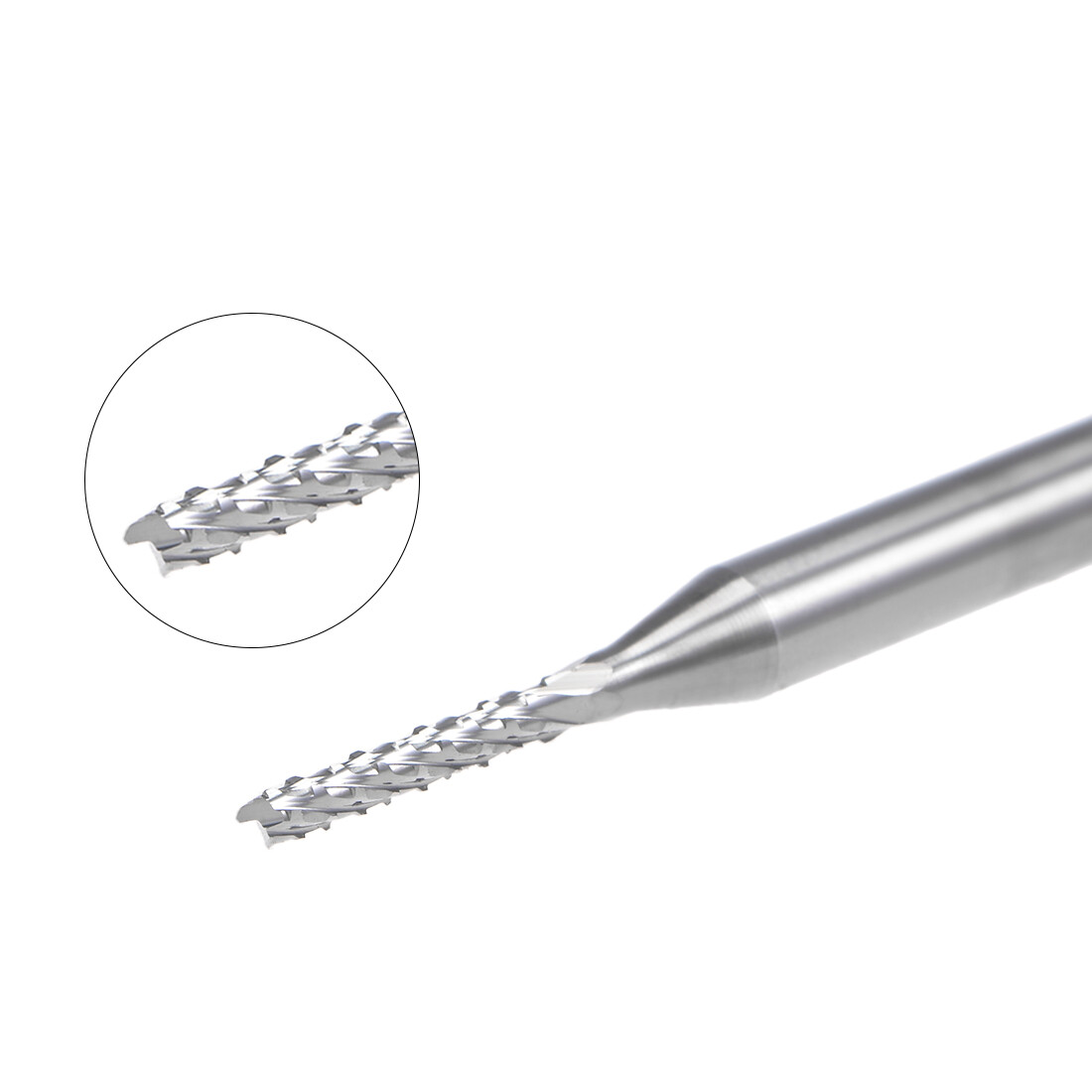 10Pcs 1.4mm Carbide End Mill Engraving Milling Cutter CNC Router Bits 1/8" Shank