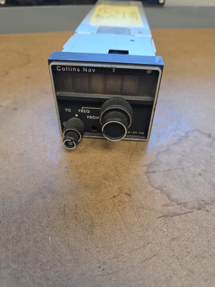 Collins VIR 351 Nav Reciever 14volt
