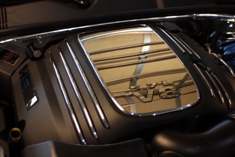 Challenger 5.7 Polished Stainless Engine Shroud Kit - 2008-2023