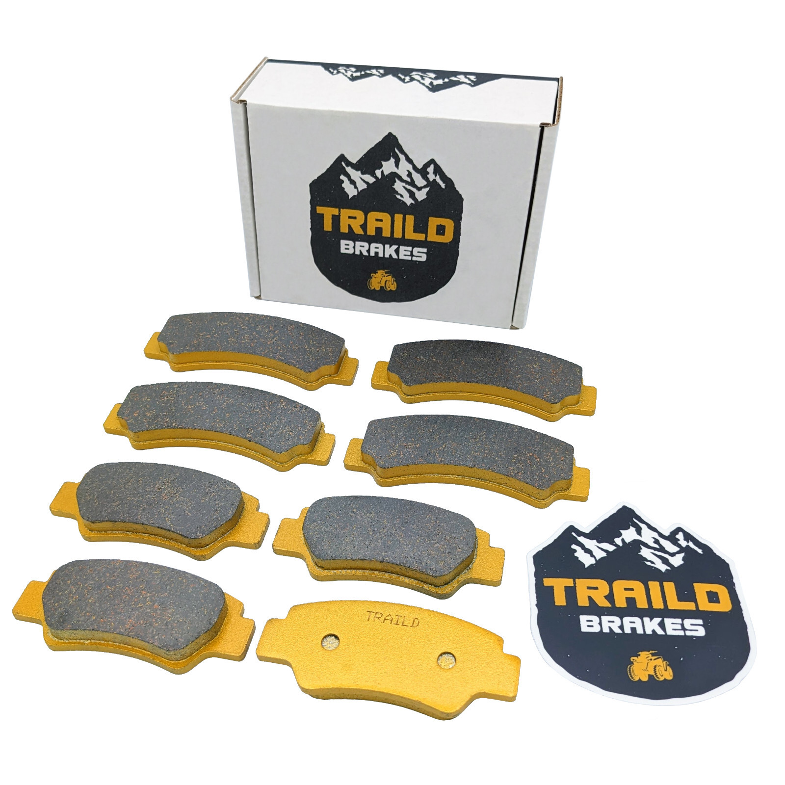 CFMoto ZFORCE 500, 800, 950, 1000 2018-2026 Ceramic Brake Pad Set Front & Rear