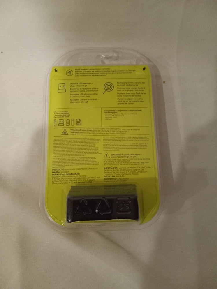 r400 laser presentation remote