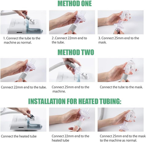 CPAP Filters 8 Pack Universal Fit Inline Filter for Cpap Machine...