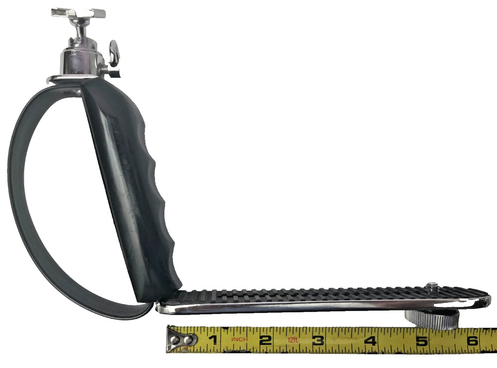 Camera Extension grip with MIC / Strobe Accessory mount, very sturdy