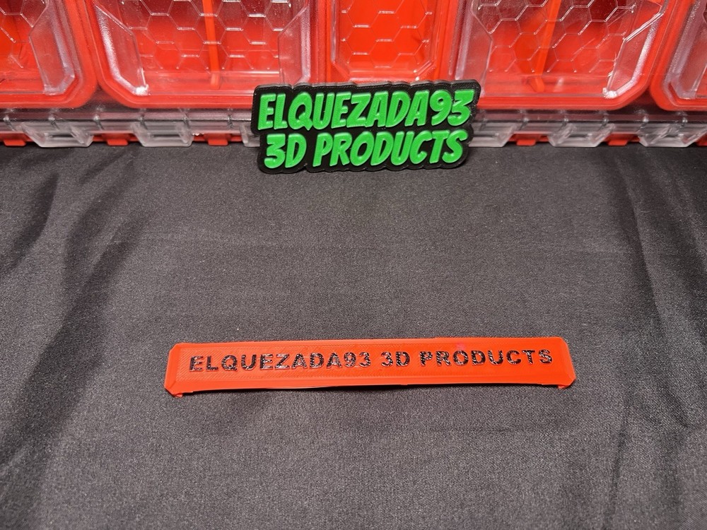 Milwaukee Packout Low Profile Custom Handle label