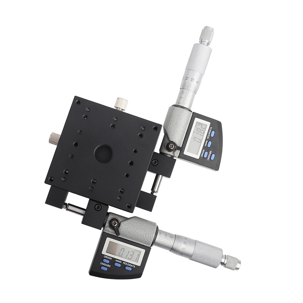 Micrometer Platform Digital 8x8cm 0.002mm Linear Stage Platform Accessory Part