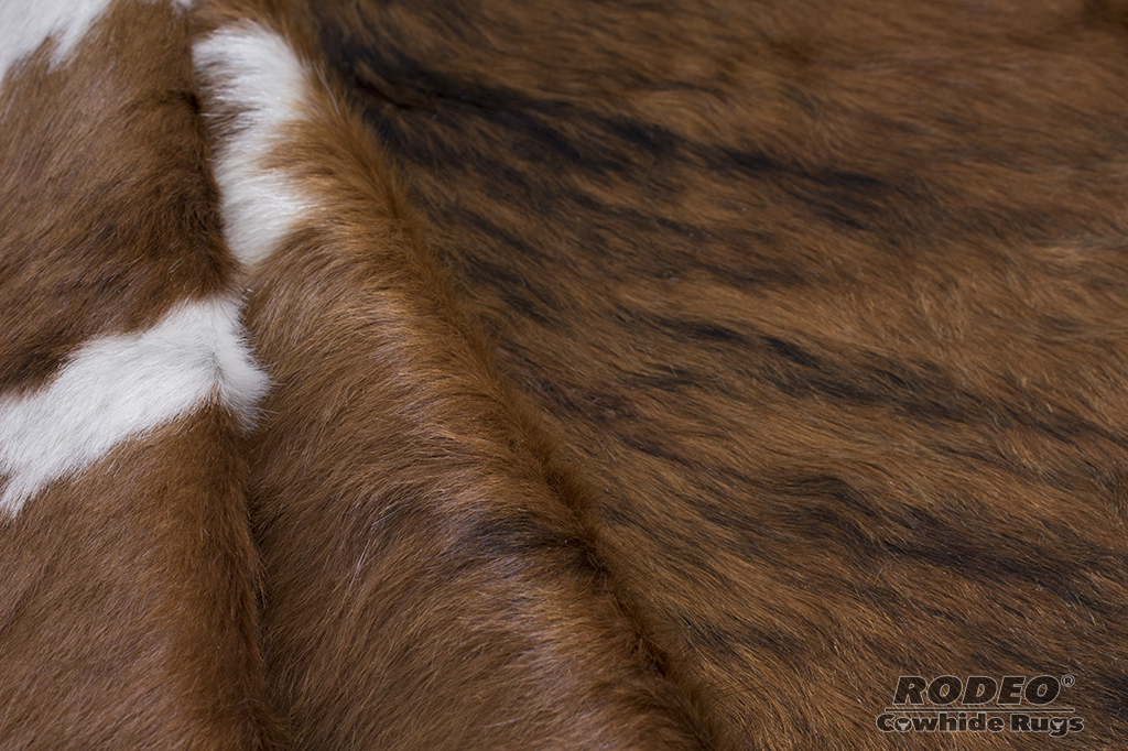 Premium quality rodeo cowhide rug Classic Tricolor large size Approx 6x6-5x7 ft