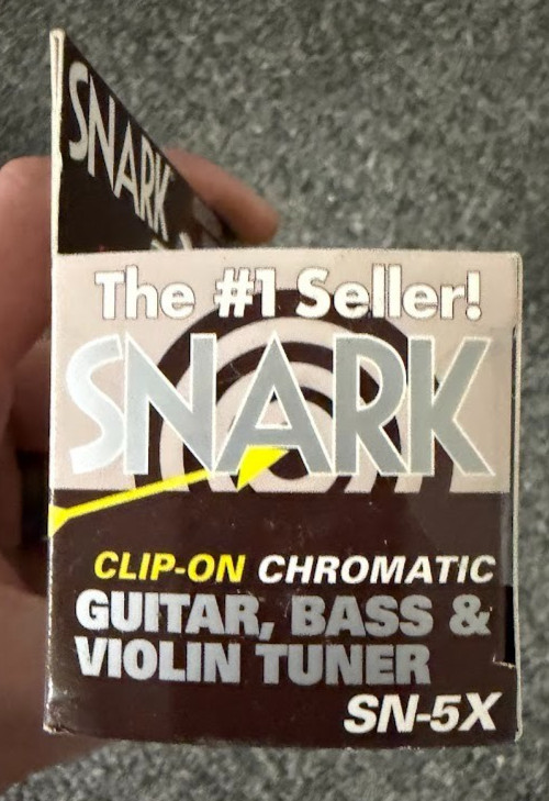 Snark Snark (SN-5X) Clip-On Guitar, Bass & Violin Chromatic Tuner New (5 tuners)
