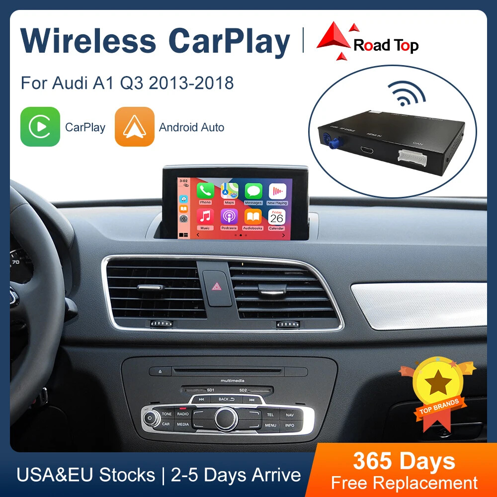 Wireless CarPlay Android Auto Interface with AirPlay Mirror Link Car Play