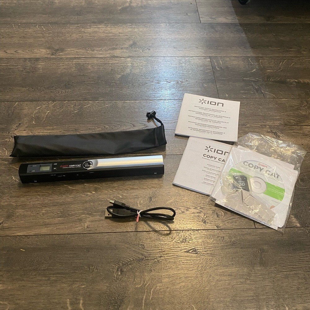 Ion Copycat Handheld Document Scanner NEW