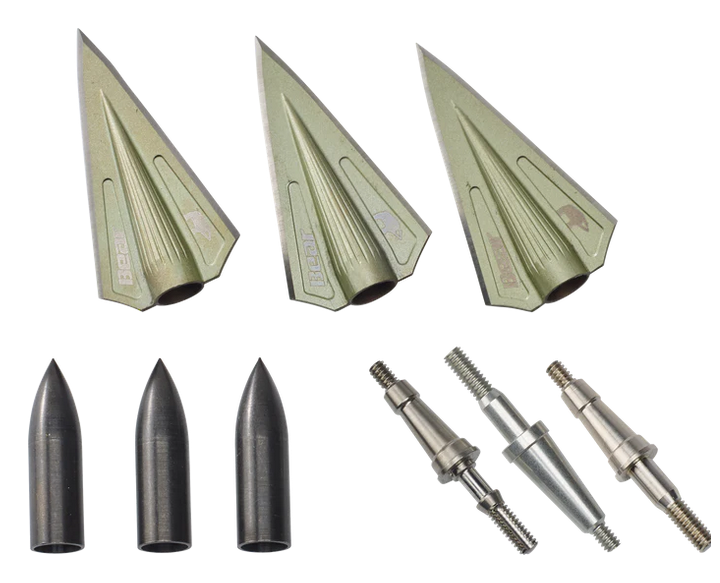 Bear Archery Razorhead Double Bevel Broadhead Kit